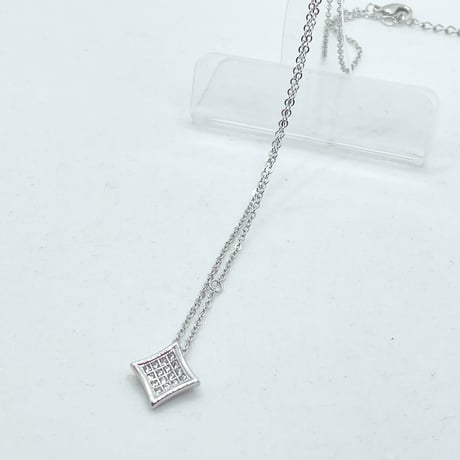 キュービック ネックレス(マッチングイヤリングあり) 25792-20-801