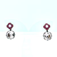 フランス製　フラワーピアス 13482-03P-842