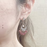 ペイズリー柄ピアス 16981-11-903