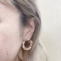 イタリア製　サークルピアス12676-08-905