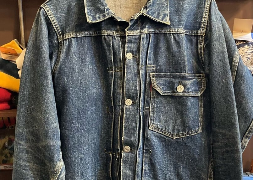 Levis 506XX 針刺し オリジナル 40's Levi's 506XX Denim JKT 針刺しバックル Size (40)位 – frgeek