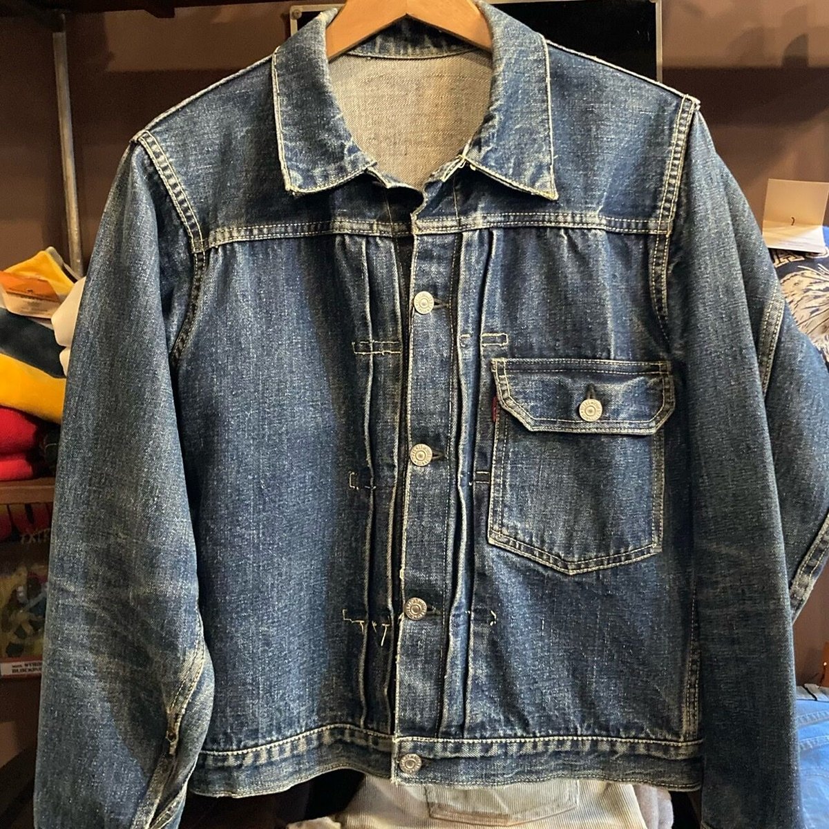 levis 506xx ヴィンテージ ファースト 針刺し 30s 40s | 旅する古着屋 d