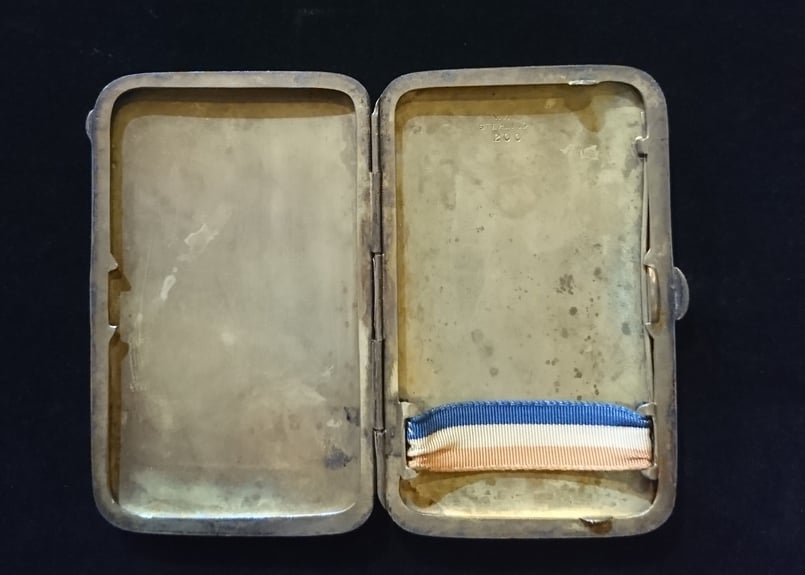 1800年代 シガレット ケース シルバー アンティーク 南北戦争 | 旅する