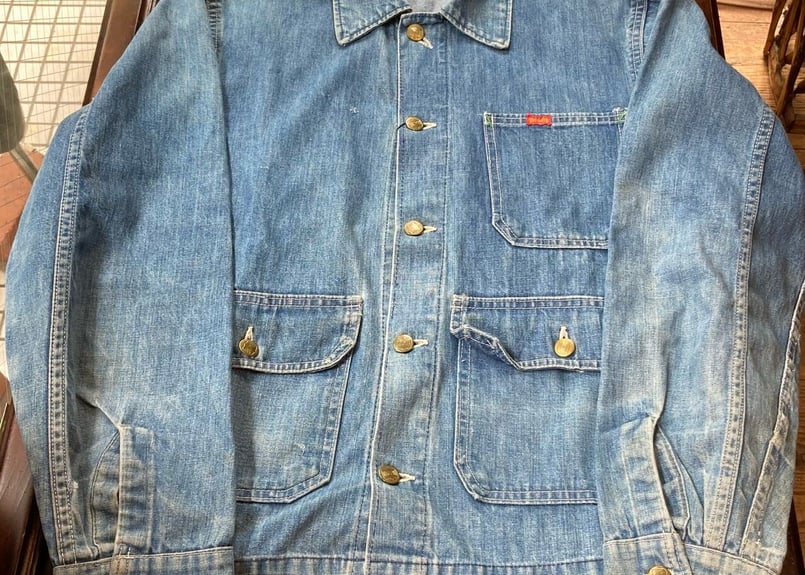 70s ヴィンテージ ビッグスミス デニム カバーオール ショート 70s ヴィンテージ ビッグスミス デニム カバーオール ショート