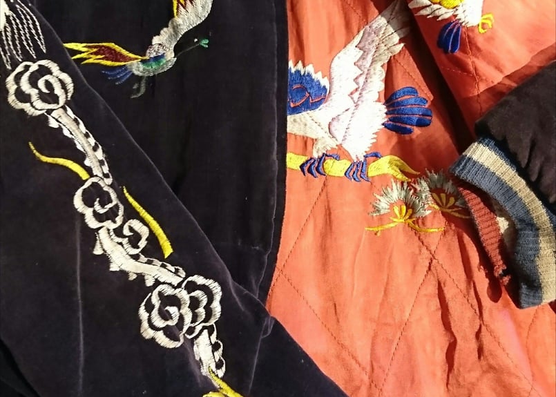 50s vintage ヴィンテージ スーベニア ジャケット スカジャン | 旅する