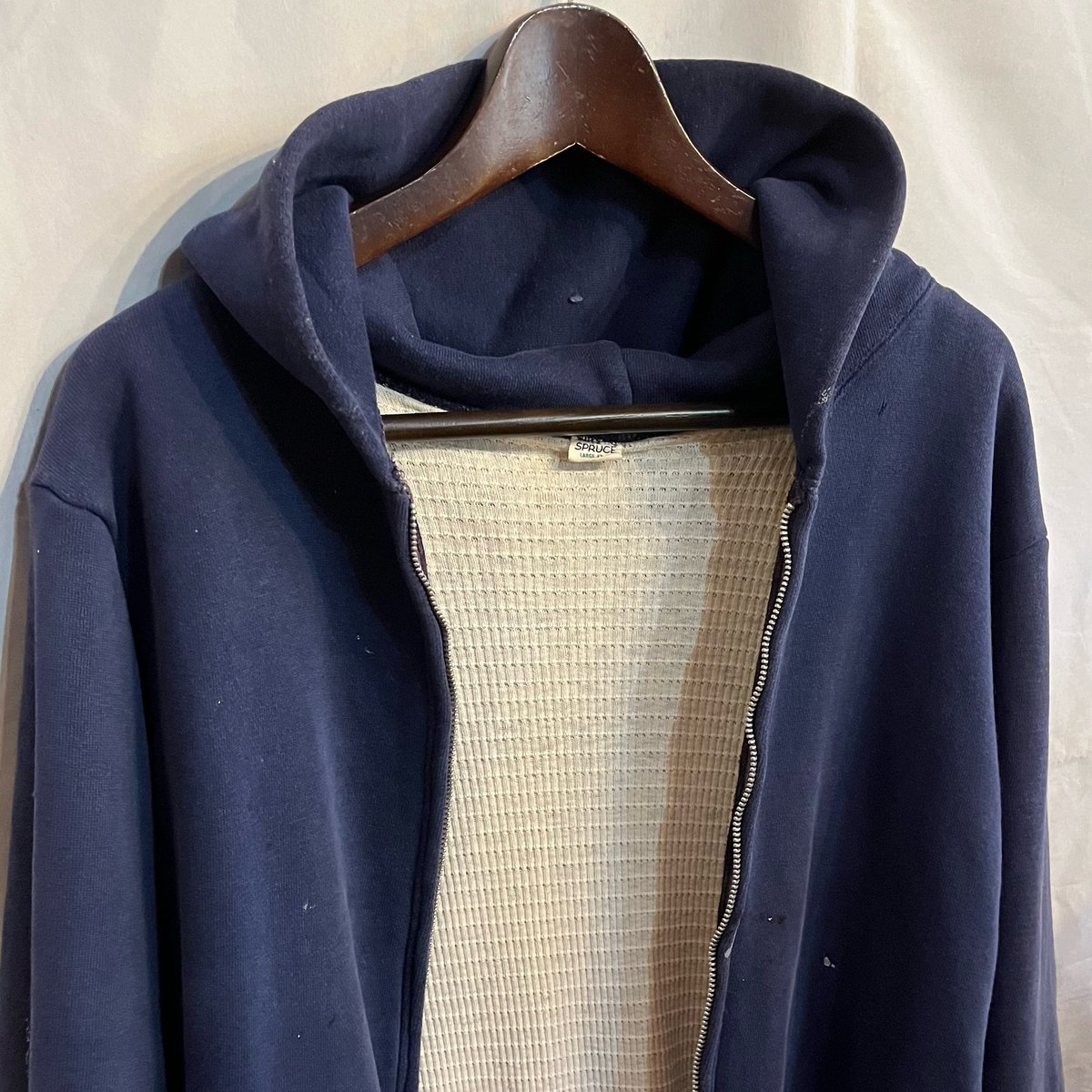 50s 60s ダブルフェイス パーカー 両面スウェット ビンテージ