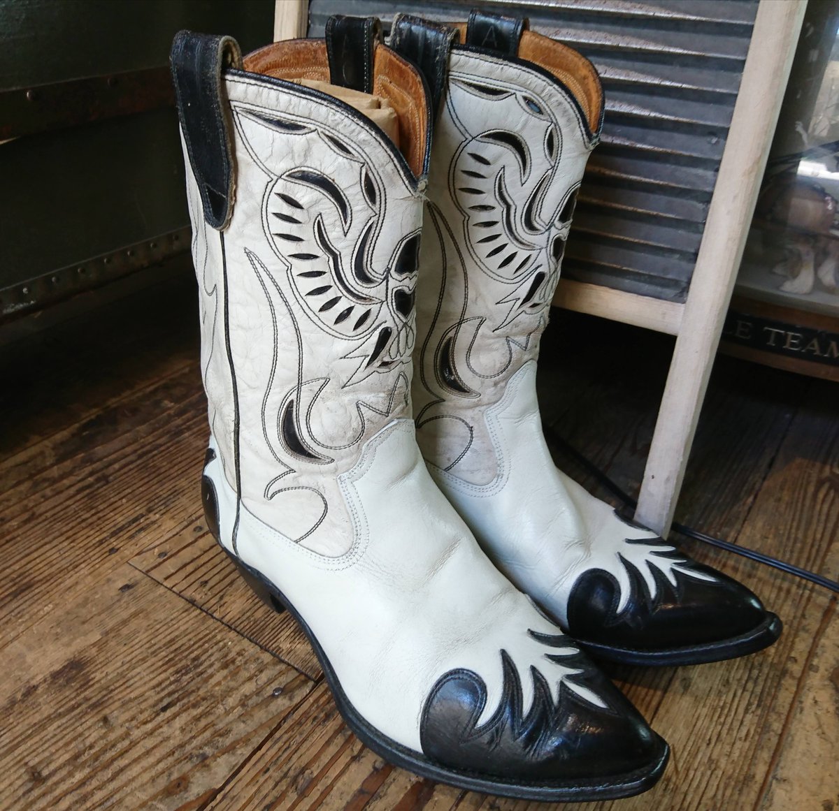 50s vintage acme western boots ヴィンテージ アクメ ウエスタン...
