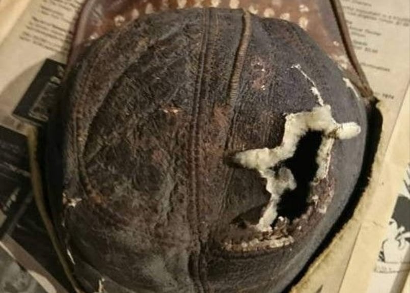 40s vintage B-2 ミリタリー キャップ 観賞用 | 旅する古着屋 dockery 