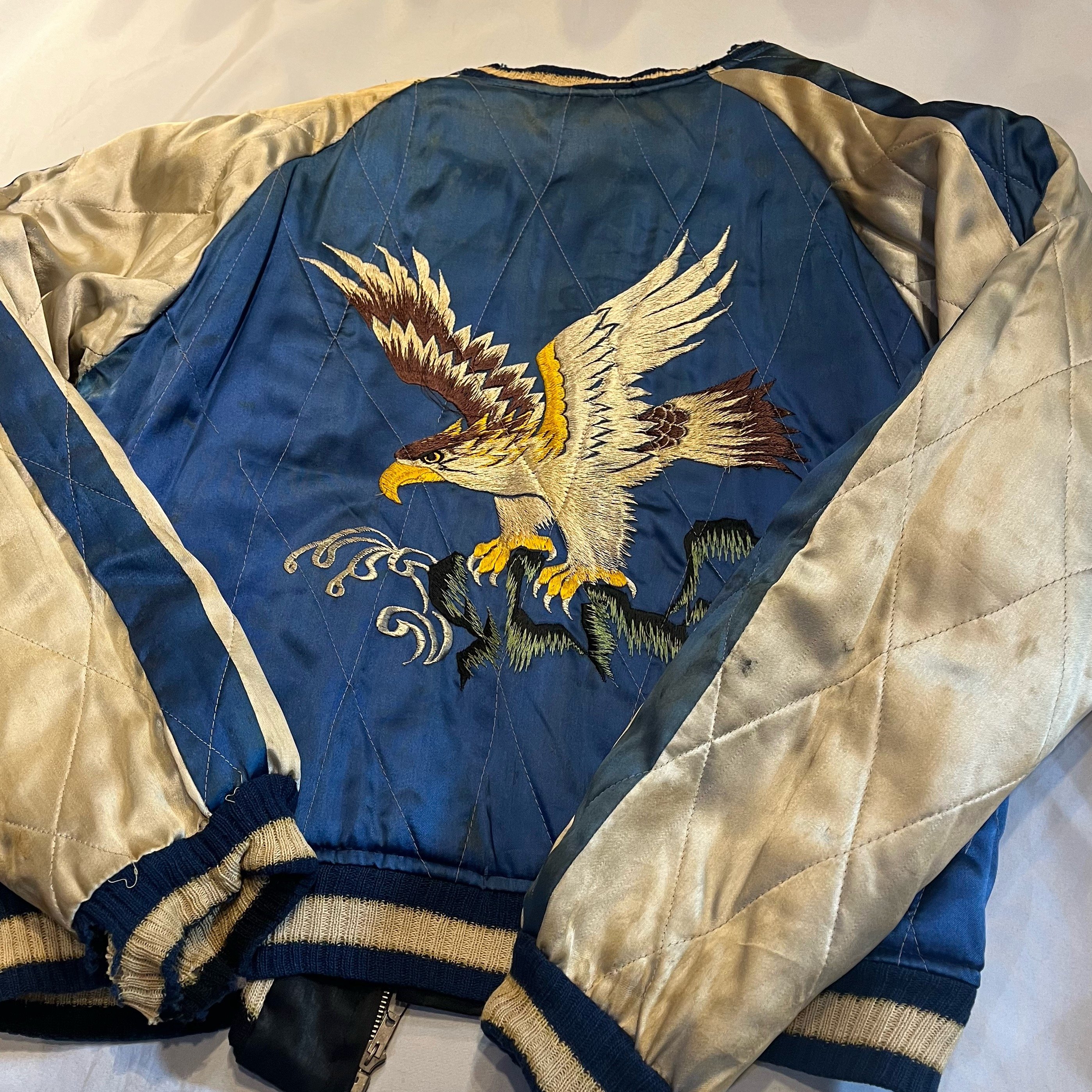 50s vintage souvenir jacket ヴィンテージ スカジャン | 旅する