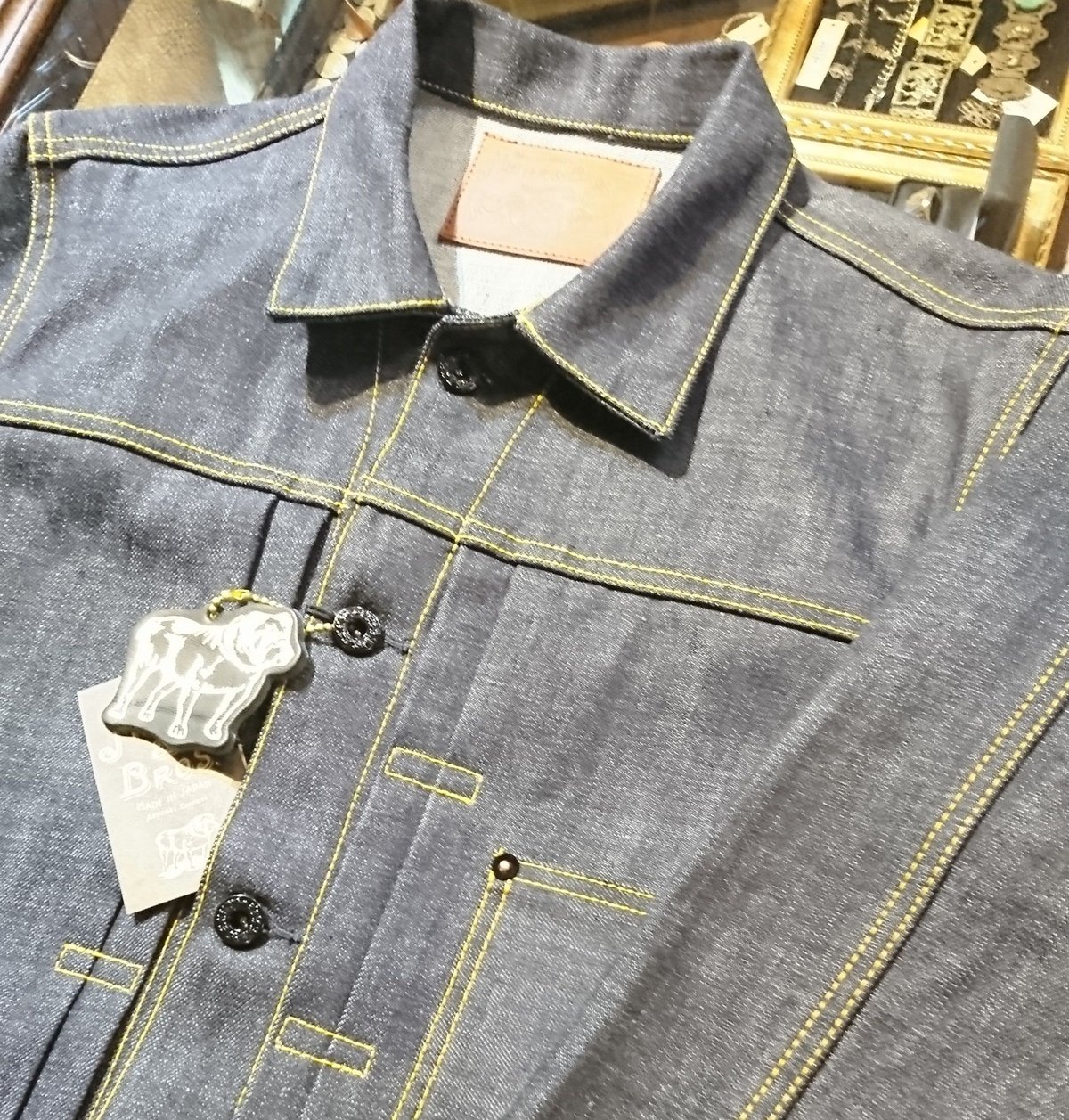 ミュラーアンドブロス Gジャン ファースト 36 ジーンズ 32 セット muller bros. denim jacket 36 ミュラー&ブロス デニム ジャケット