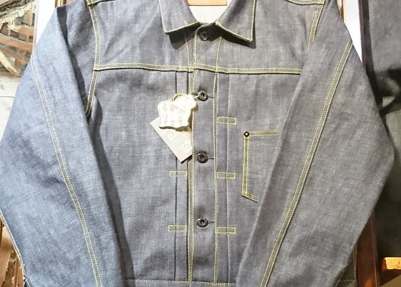 muller bros. denim jacket 36 ミュラー&ブロス デニム ジャケット