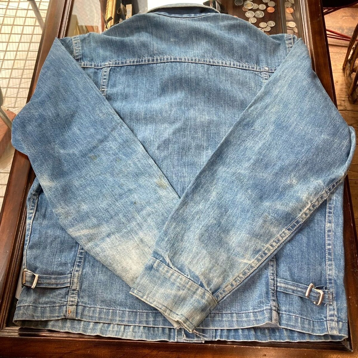 70s ヴィンテージ ビッグスミス デニム カバーオール ショート 70s ヴィンテージ ビッグスミス デニム カバーオール ショート