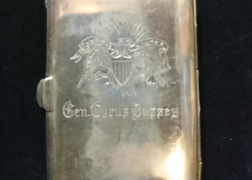 1800年代 シガレット ケース シルバー アンティーク 南北戦争 | 旅する