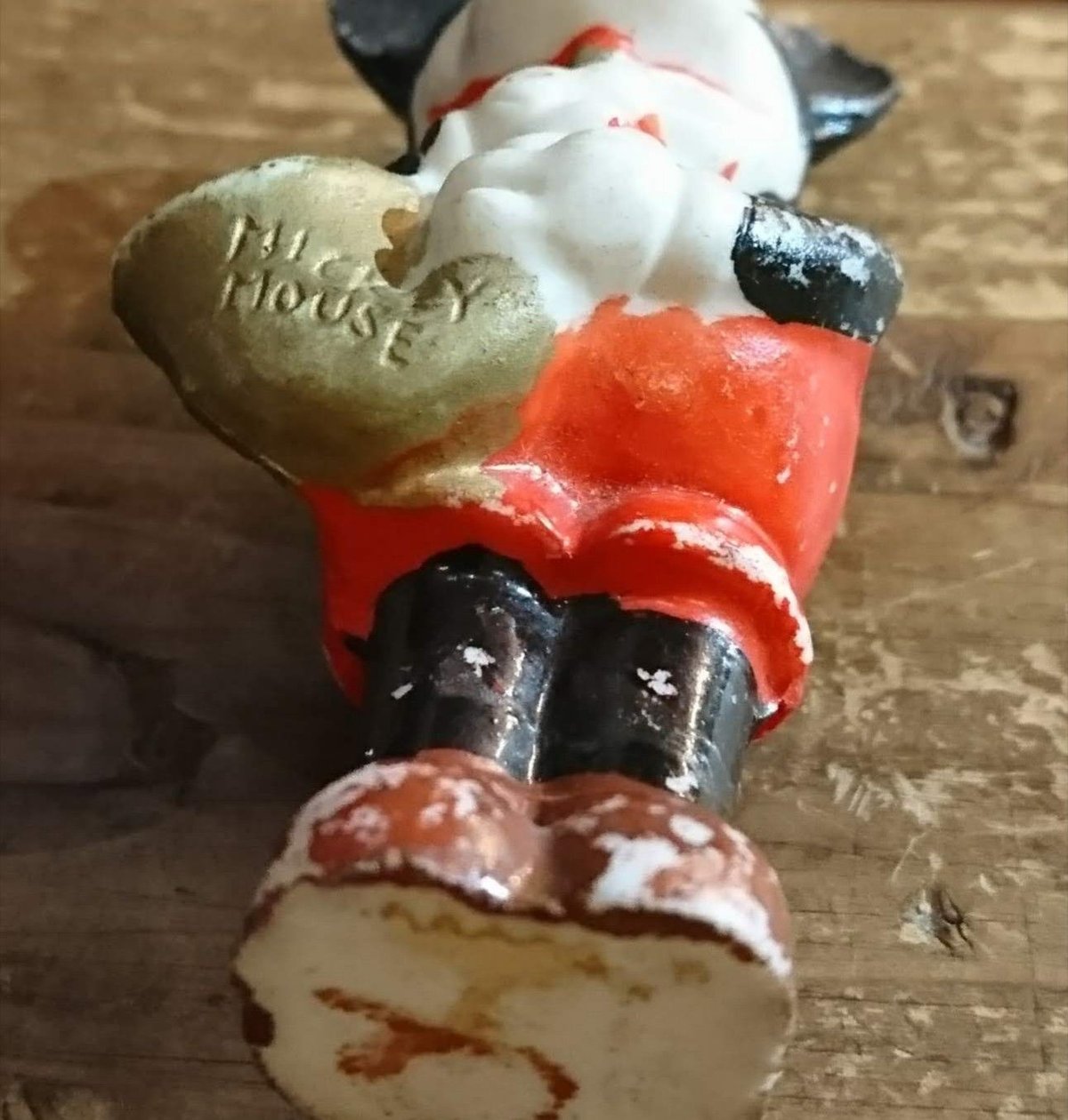 40s vintage アンティーク ミッキーマウス 陶磁器製 | 旅する古着屋