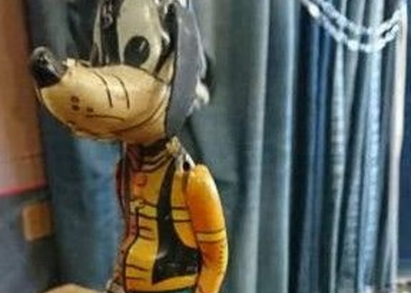 40s vintage グーフィー ドナルドダック ブリキ トイ | 旅する古着屋