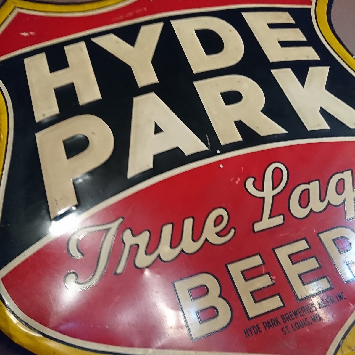 50s ヴィンテージ hyde park true lager beer 看板 50s vintage hyde park true lager beer ビール 看板 |