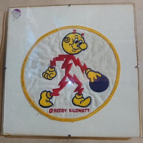 NOS レア！ 1960's レディキロワット ビンテージ 水貼り デカール 所