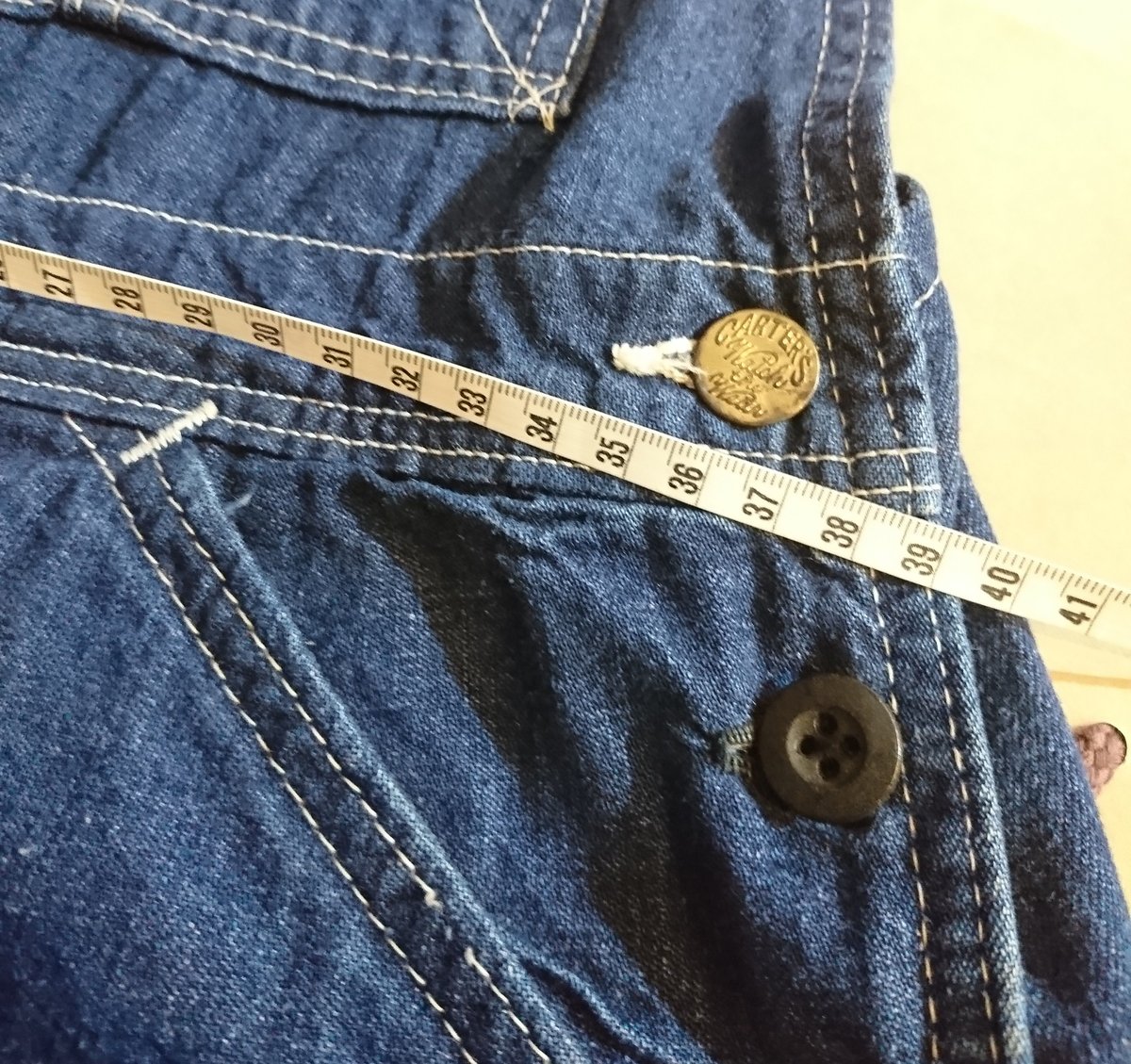 CARTERS 　カーターズ　ヴィンテージ デッド　オーバーオール　40s fdf1c69ab32d756d09e6f5c51bf39a