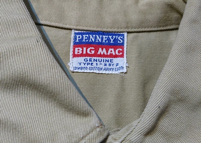 big mac work shirt ビッグ マック ワーク シャツ | 旅する古着