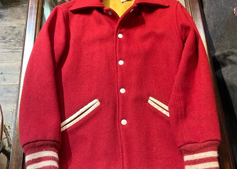 50's リバーシブル　ロングスタジャン　ファラオ　Aブラック×Bレッド 50's リバーシブル ロングスタジャン ファラオ Aブラック×Bレッド