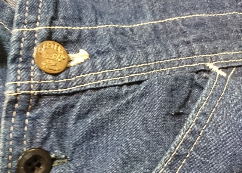 50s vintage carters denim overall ヴィンテージ カーターズ