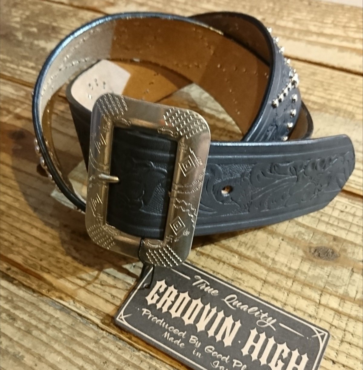 groovin high studs belt グルーヴィン ハイ スタッズ ベルト