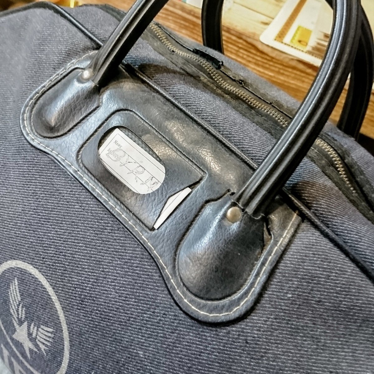 50s ヴィンテージ USAF ボストン バッグ | 旅する古着屋 dockeryfarm