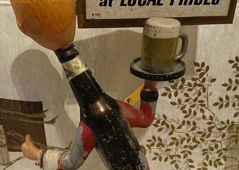 50s vintage blatz beer doll ヴィンテージ ブラッツ ビアー