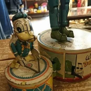 40s vintage グーフィー ドナルドダック ブリキ トイ | 旅する