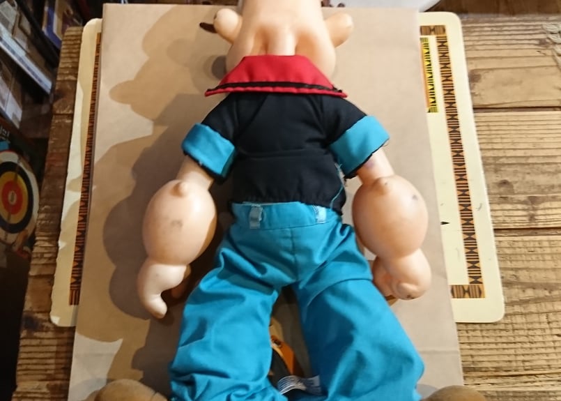 80s ポパイ popeye ソフビ ぬいぐるみ | 旅する古着屋 dockeryfarm 80s ポパイ popeye ソフビ ぬいぐるみ | 旅する古着屋 dockeryfarm