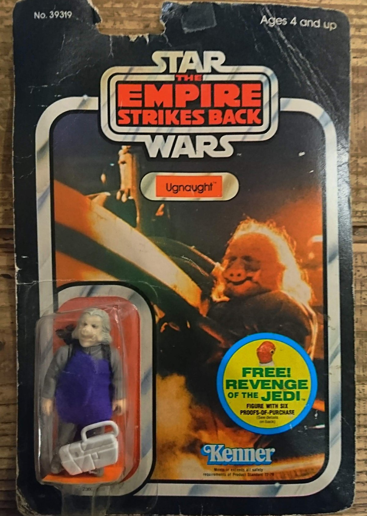 old kenner ugnaught ヴィンテージ ケナー スターウォーズ フィギュア