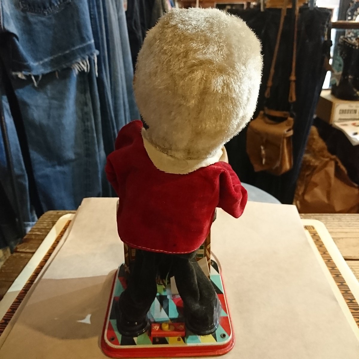 50s ヴィンテージ ブリキ バーテンダー 人形 | 旅する古着屋 dockeryfarm