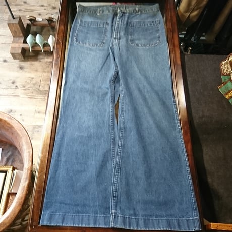 70s vintage USN denim pants ヴィンテージ ネイビー デニム パンツ