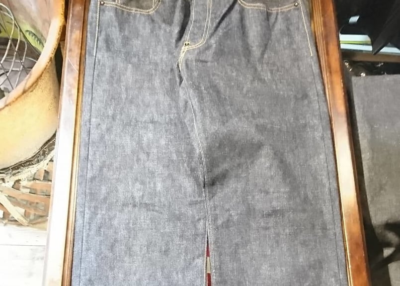 muller & bros. 536 xx denim pants ミュラー&ブロス w34デ