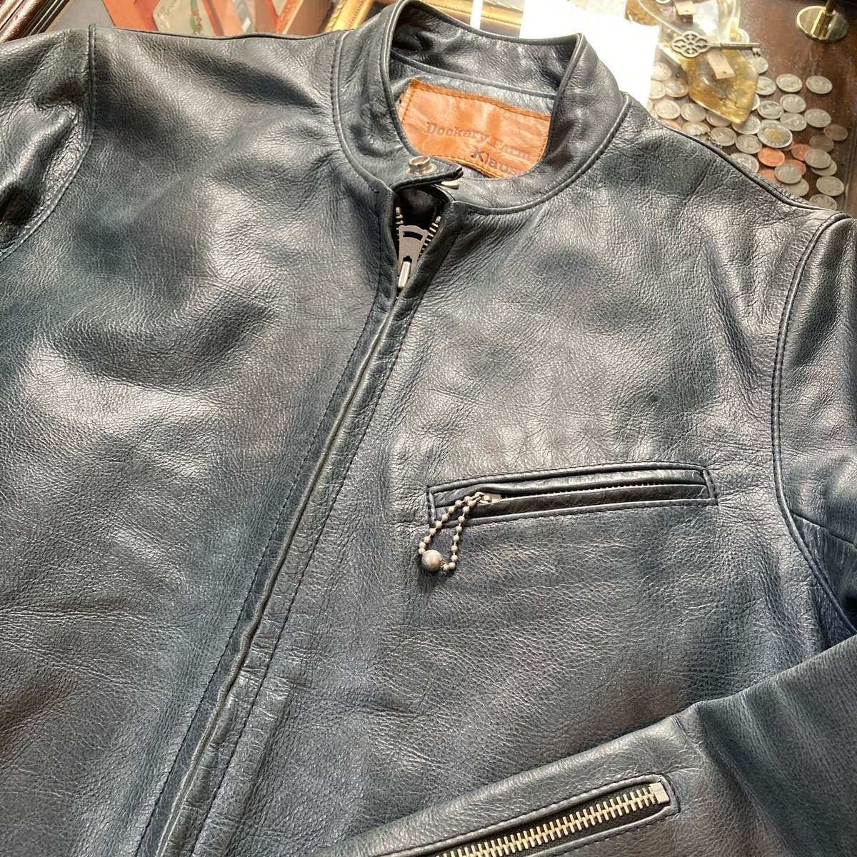 クロイゼ シングル レザー ライダース ジャケット | 旅する古着屋