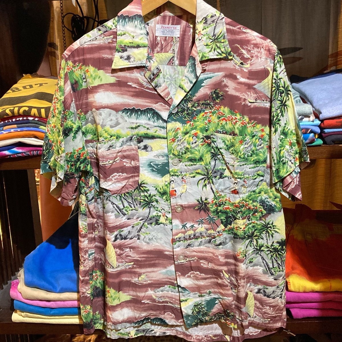 60s vintage Penney's ヴィンテージ ペニーズ ハワイアンシャツ 60s vintage Penney's ヴィンテージ ペニーズ ハワイアンシャツ