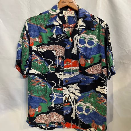 50s vintage hawwaiian shirt ヴィンテージ  ハワイアン アロハ