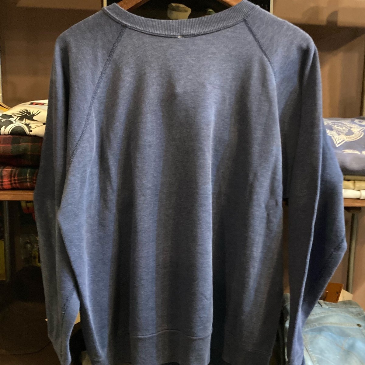 70s ヴィンテージ スウェット フロッキープリント カレッジ | 旅する