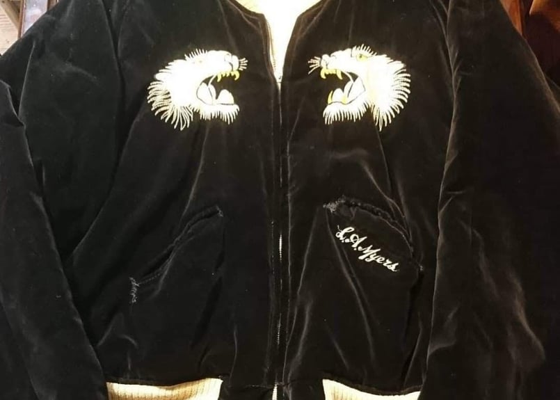 50s vintage souvenir jacket alaska ヴィンテージ アラスカ