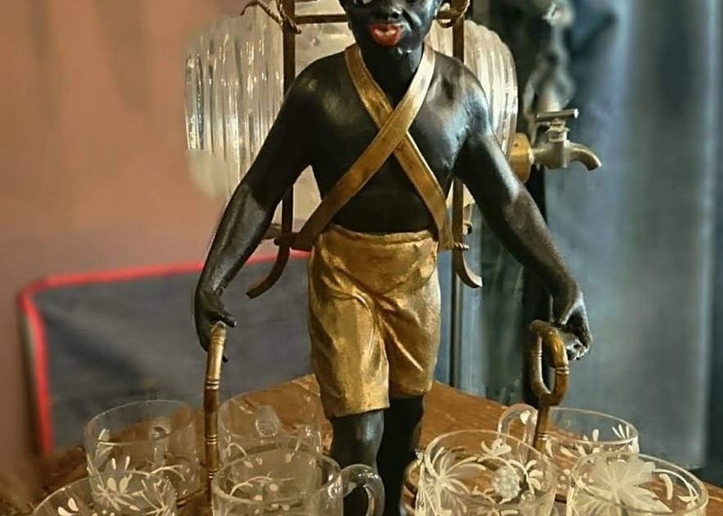 30s vintage アンティーク 黒人 ウイスキー サーバー 30s vintage アンティーク 黒人 ウイスキー サーバーの通販 by