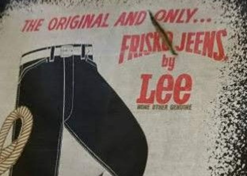 60s vintage キャントバステム lee バナー | 旅する古着屋 dockeryfarm