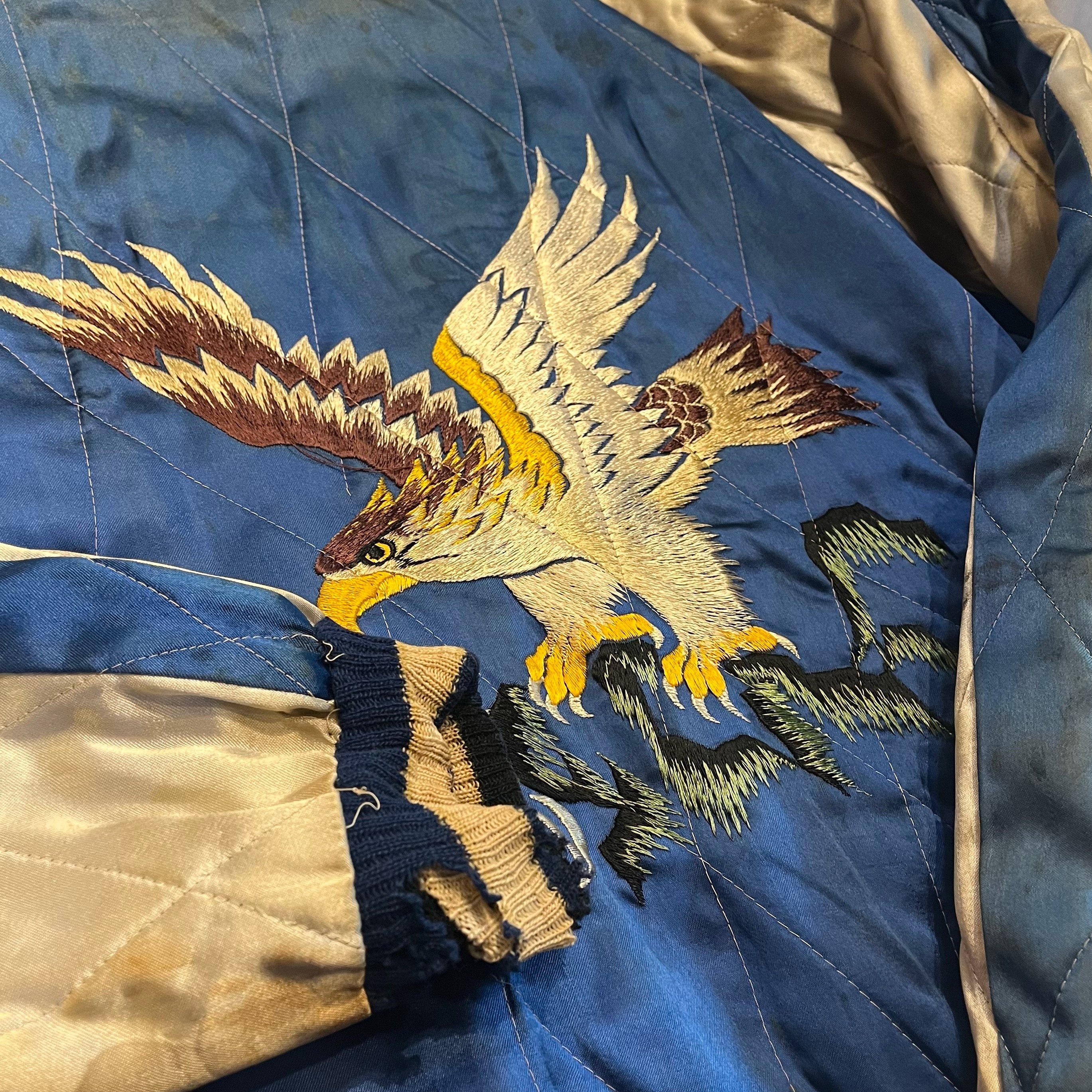 50s vintage souvenir jacket ヴィンテージ スカジャン | 旅する