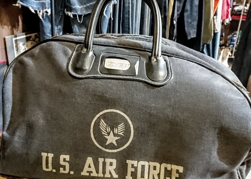 50s ヴィンテージ USAF ボストン バッグ | 旅する古着屋 dockeryfarm