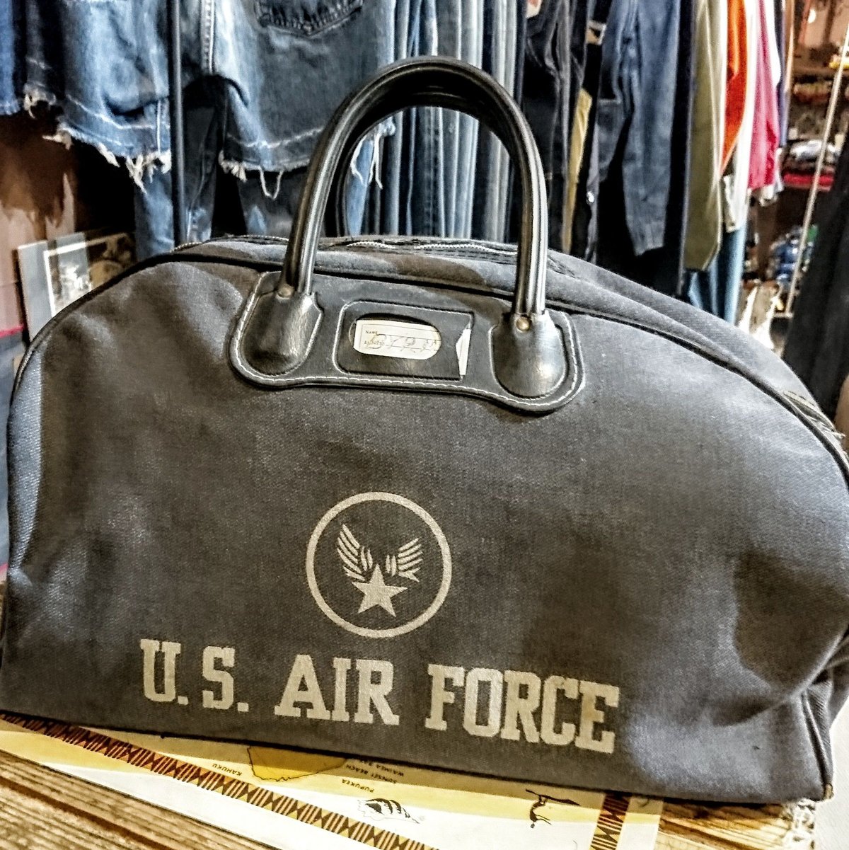 50s ヴィンテージ USAF ボストン バッグ | 旅する古着屋 dockeryfarm