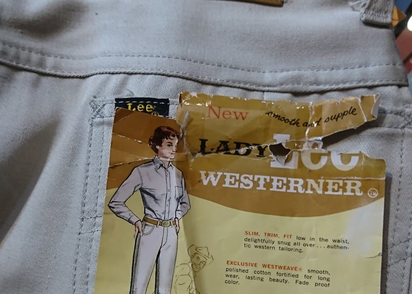 60s vintage lee westerner pants リー ウエスターナー パンツ ...