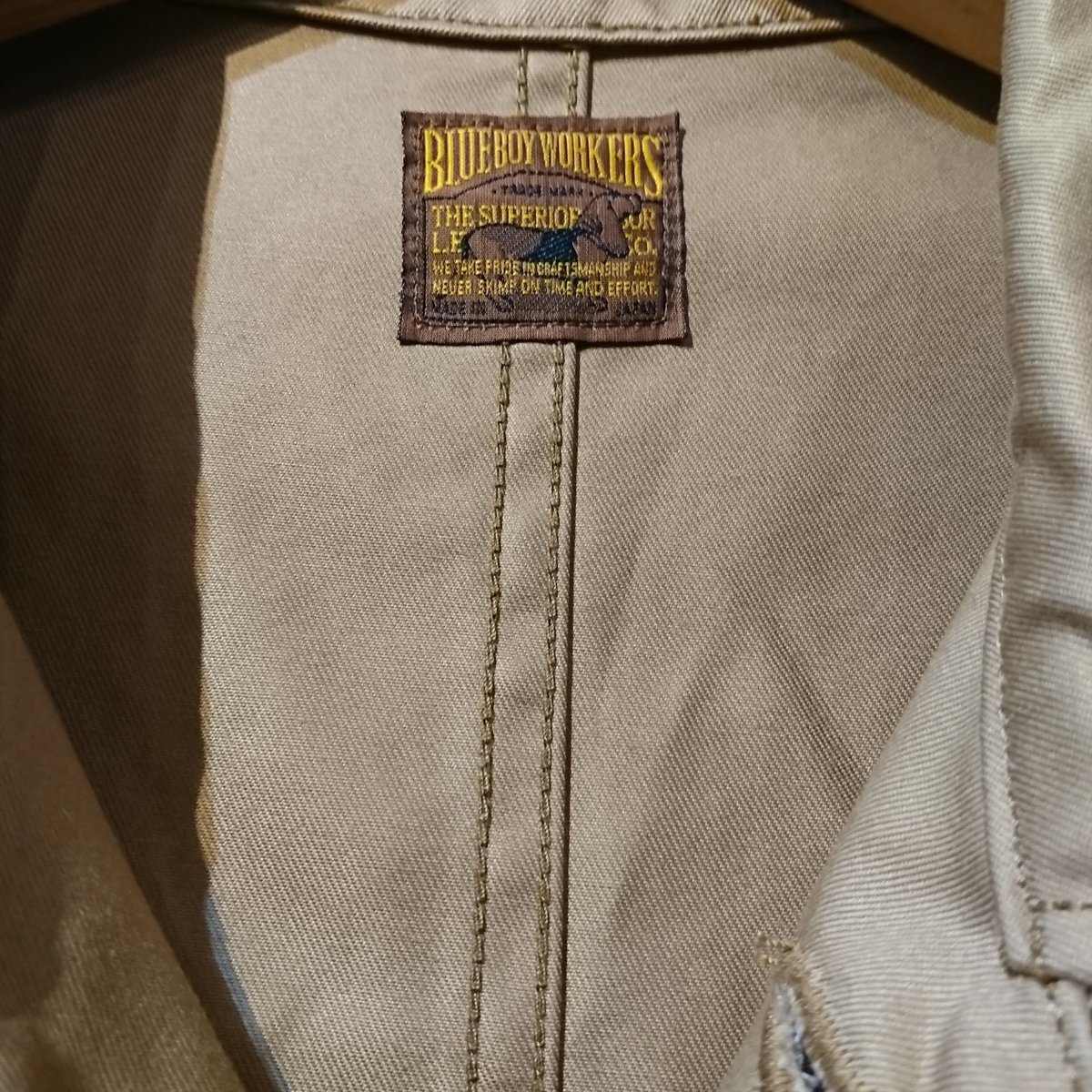 the superior labor bbw shop coat シュペリオールレイバー ショ