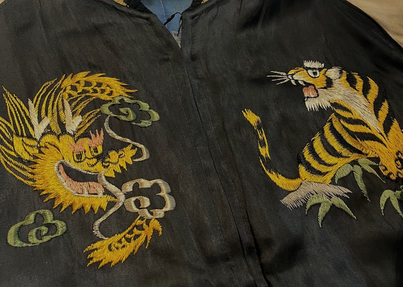 50s vintage souvenir jacket ヴィンテージ スカジャン | 旅する 50s vintage souvenir jacket ヴィンテージ スカジャン | 旅する