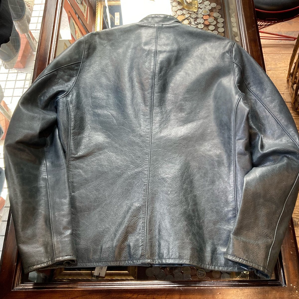 クロイゼ シングル レザー ライダース ジャケット | 旅する古着屋