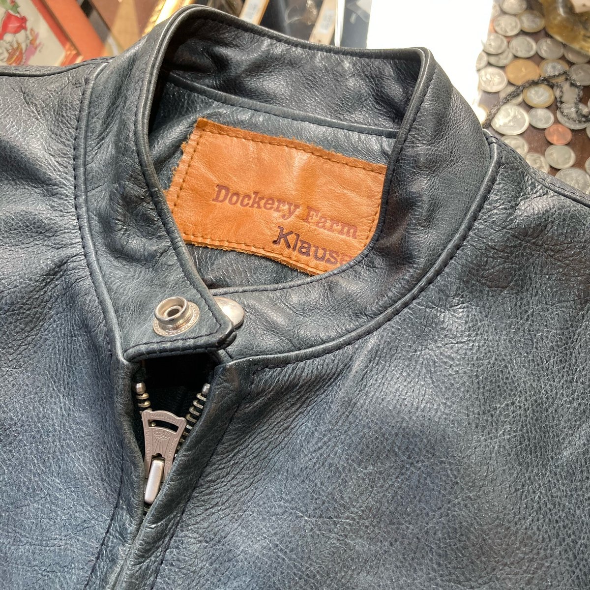 クロイゼ シングル レザー ライダース ジャケット | 旅する古着屋