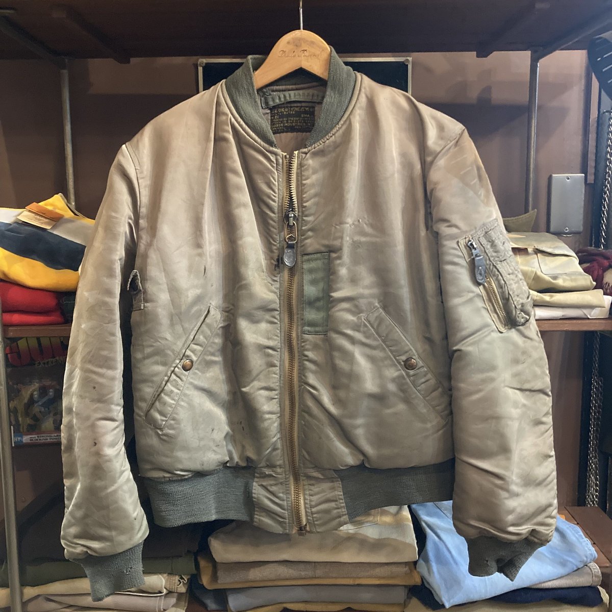 50s vintage ma-1 ヴィンテージ 初期 8279B | 旅する古着屋 docke